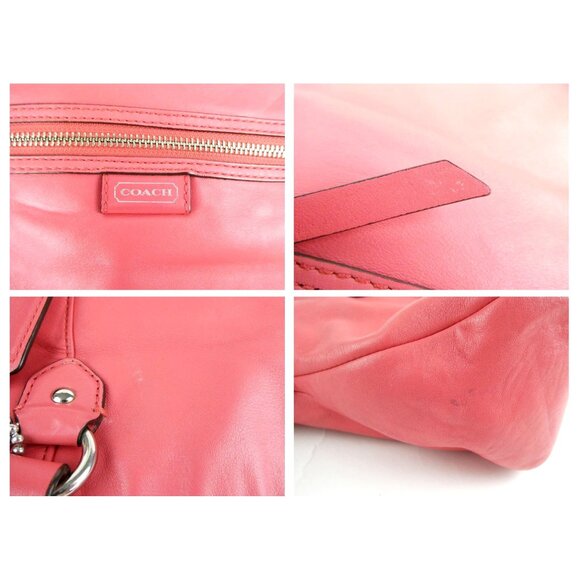 Coach Daisy Mia Coral Leather Shoulder Bag Crossbody Purse F23901 - Picture 12 of 16